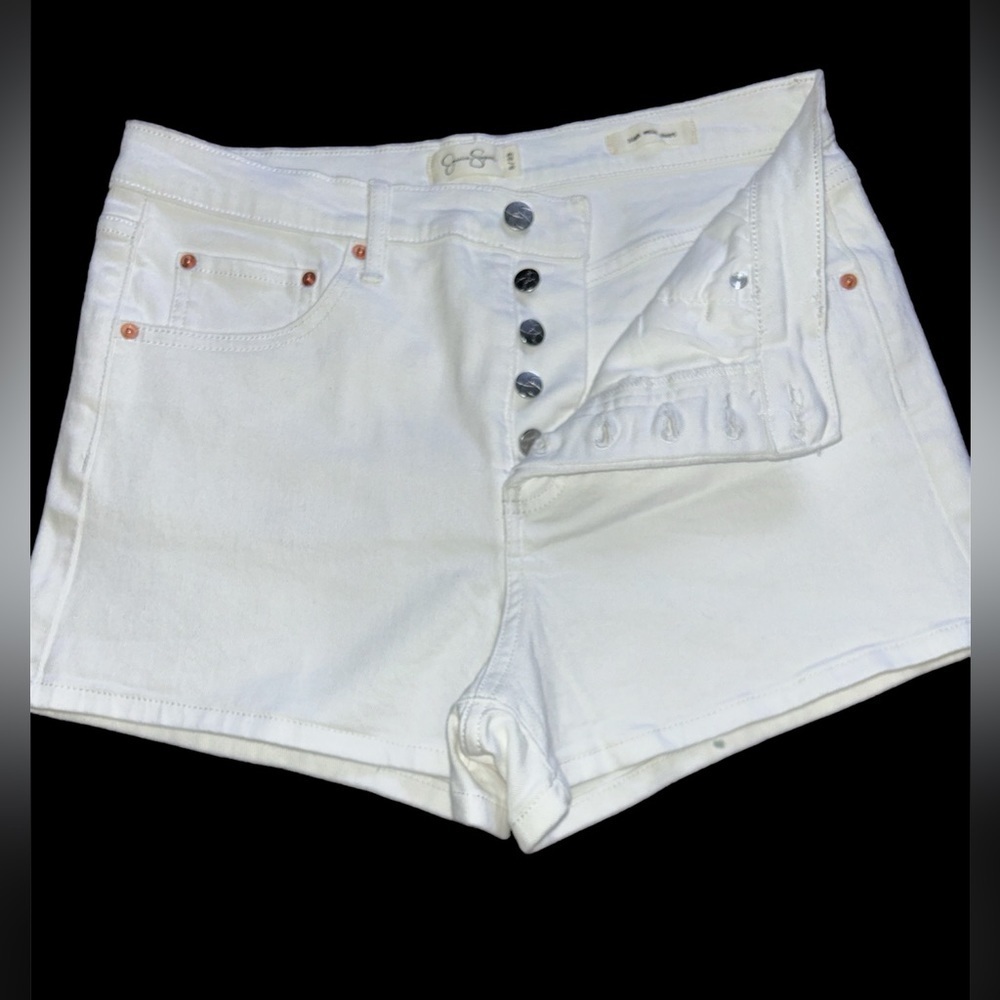 Jessica Simpson high waist white shorts size 8/29
